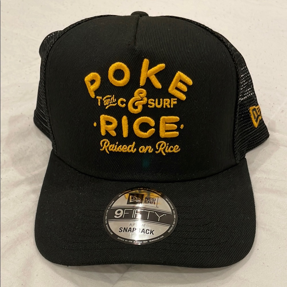 Poke & Rice T&C Snapback Hat